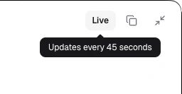 Earmark meeting interface highlighting sync-related controls when realtime updates may appear stuck.