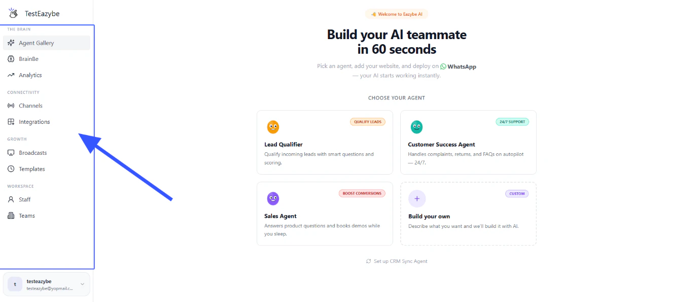 Sidebar Navigation