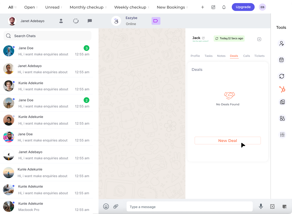 Navigate to Deals Section