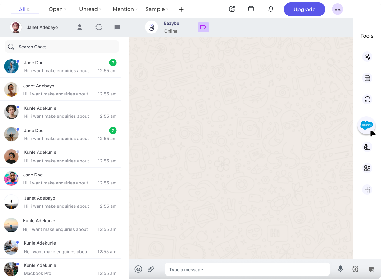 Salesforce Icon in Sidebar