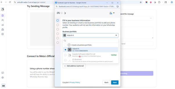 Portafolio de Negocio