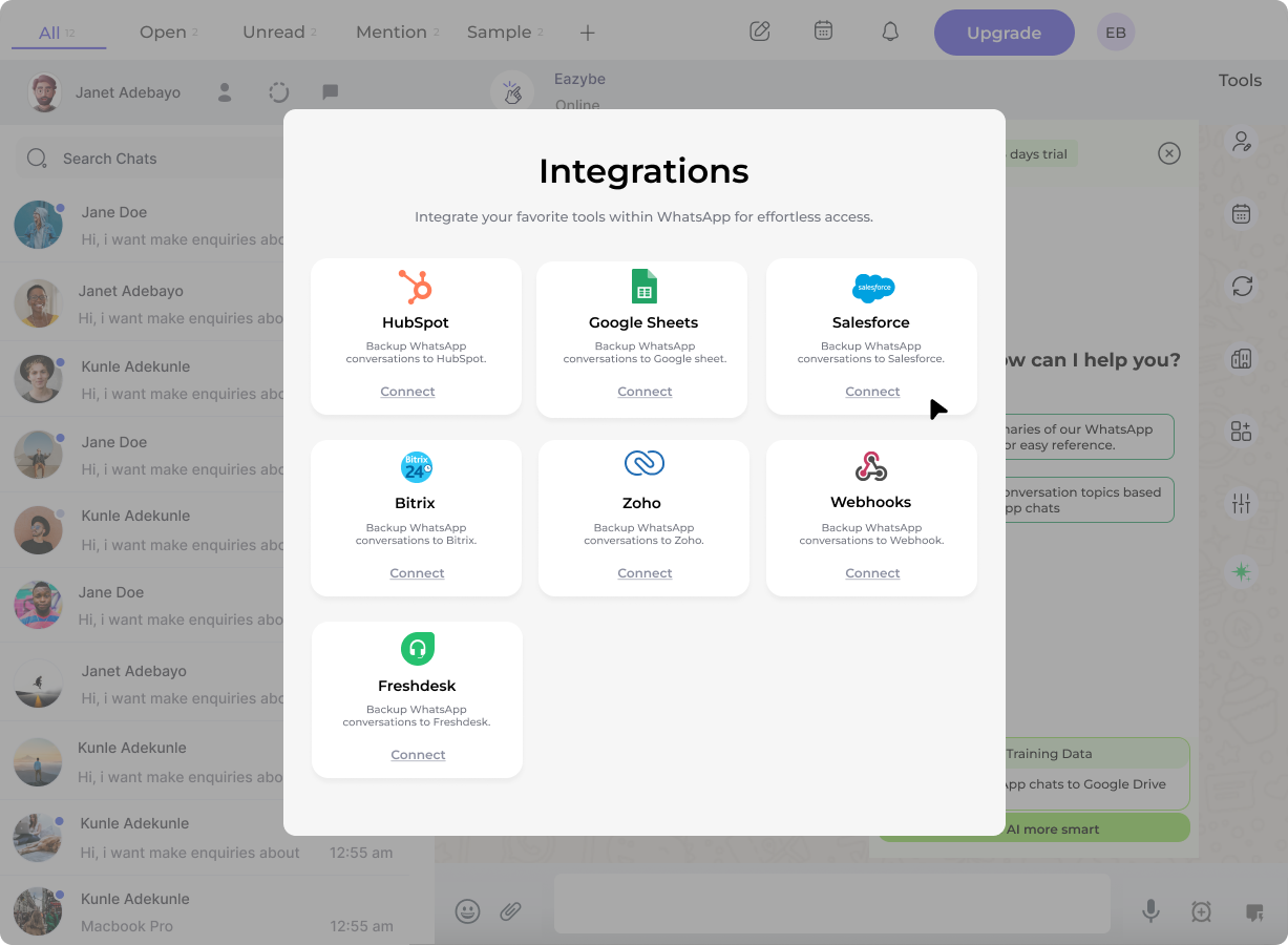Connect to Salesforce