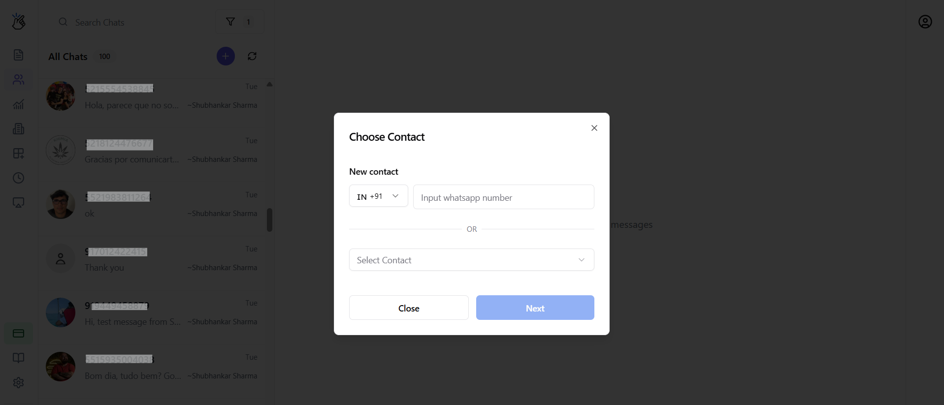 Dynamic Message Composer
