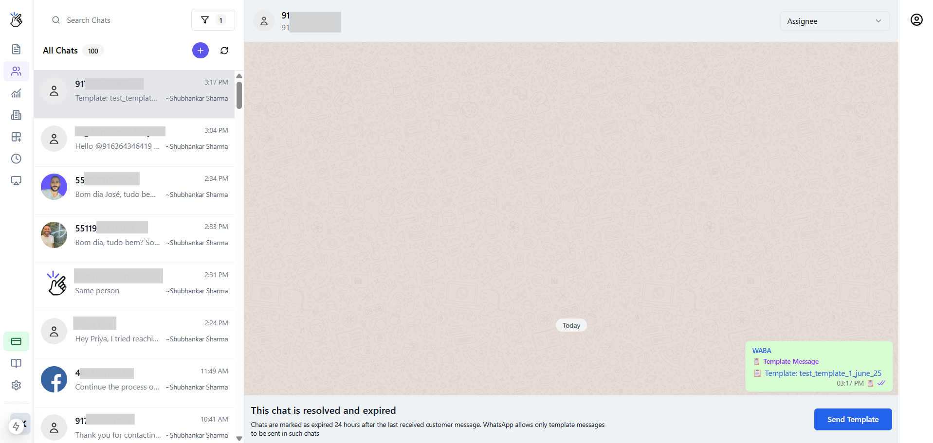 Dual User Different Numbers