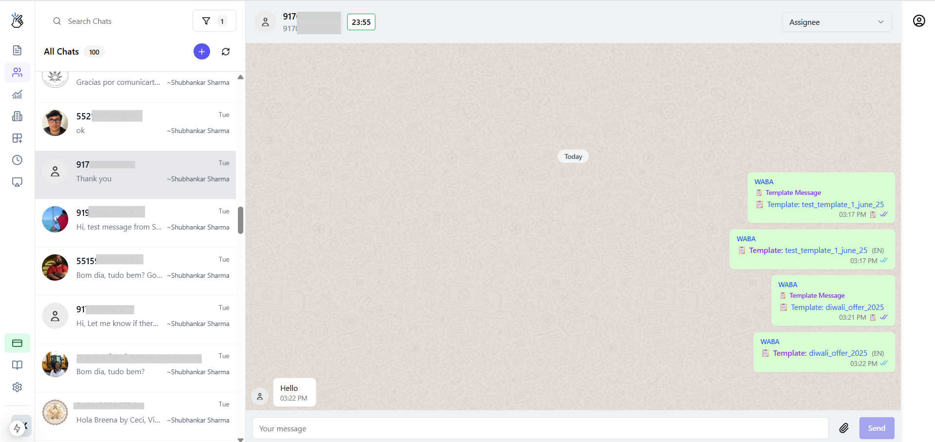 Extension User Interface