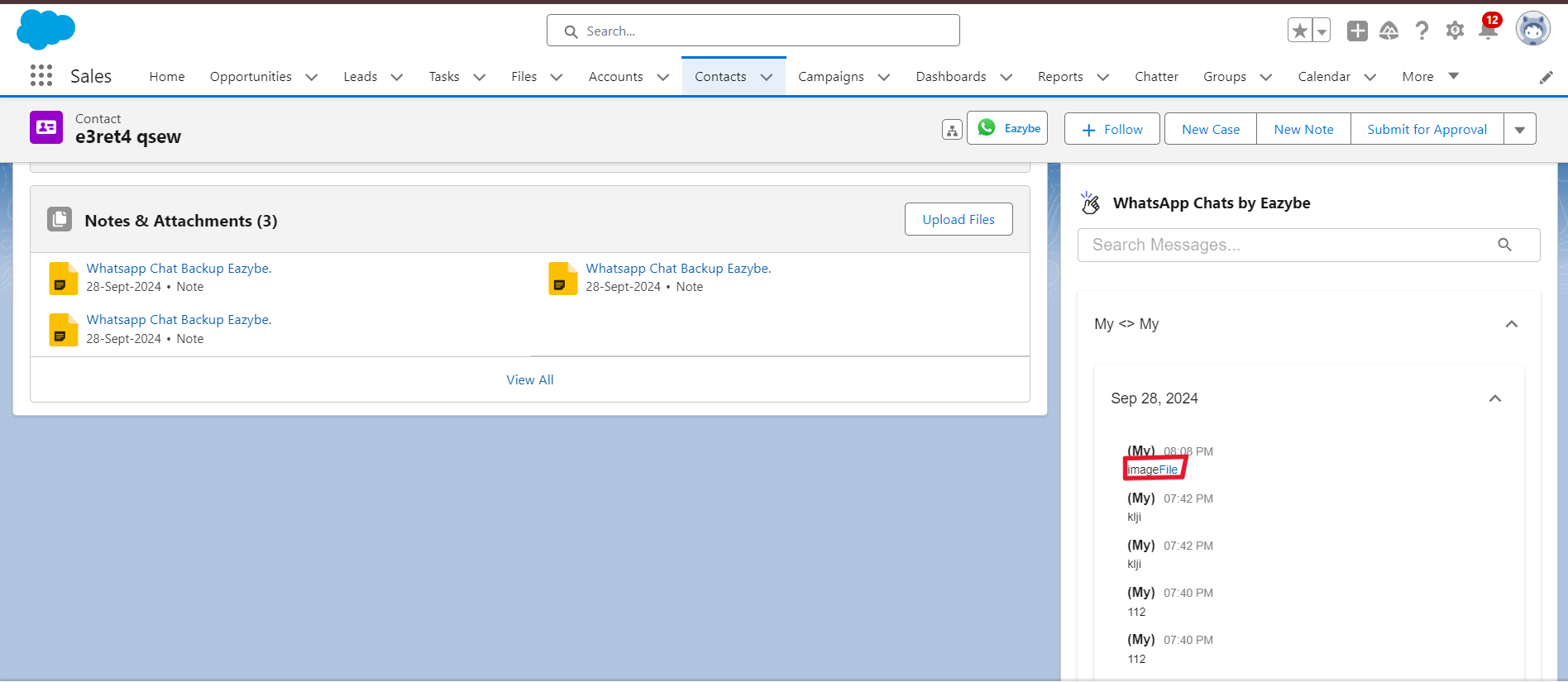 Attachment Backup in Salesforce
