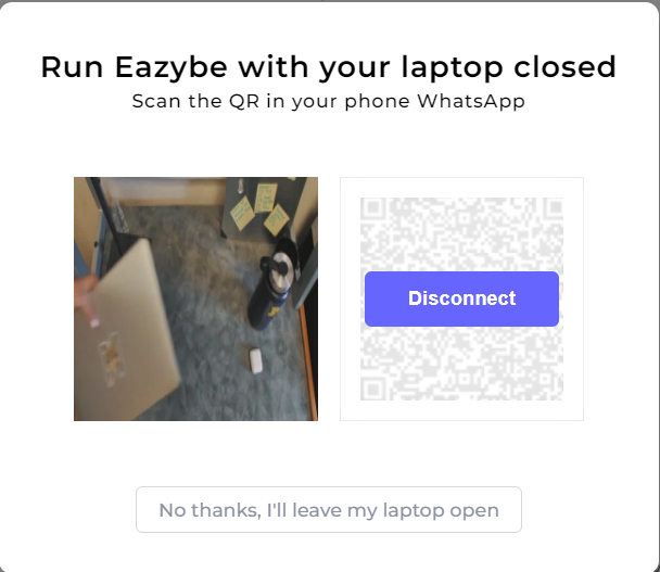 Cloud Icon in Extension
