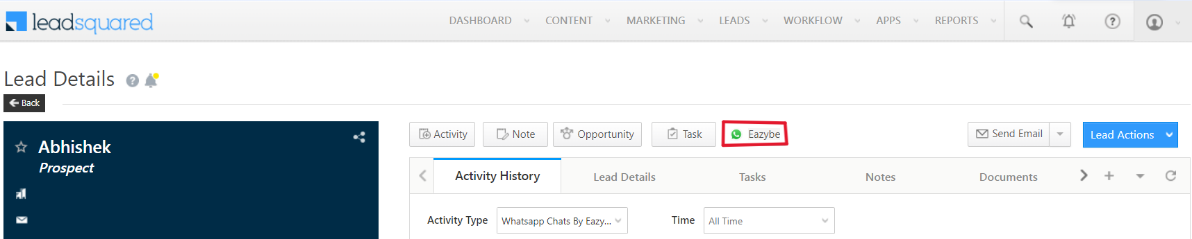 Go Back to WhatsApp Button
