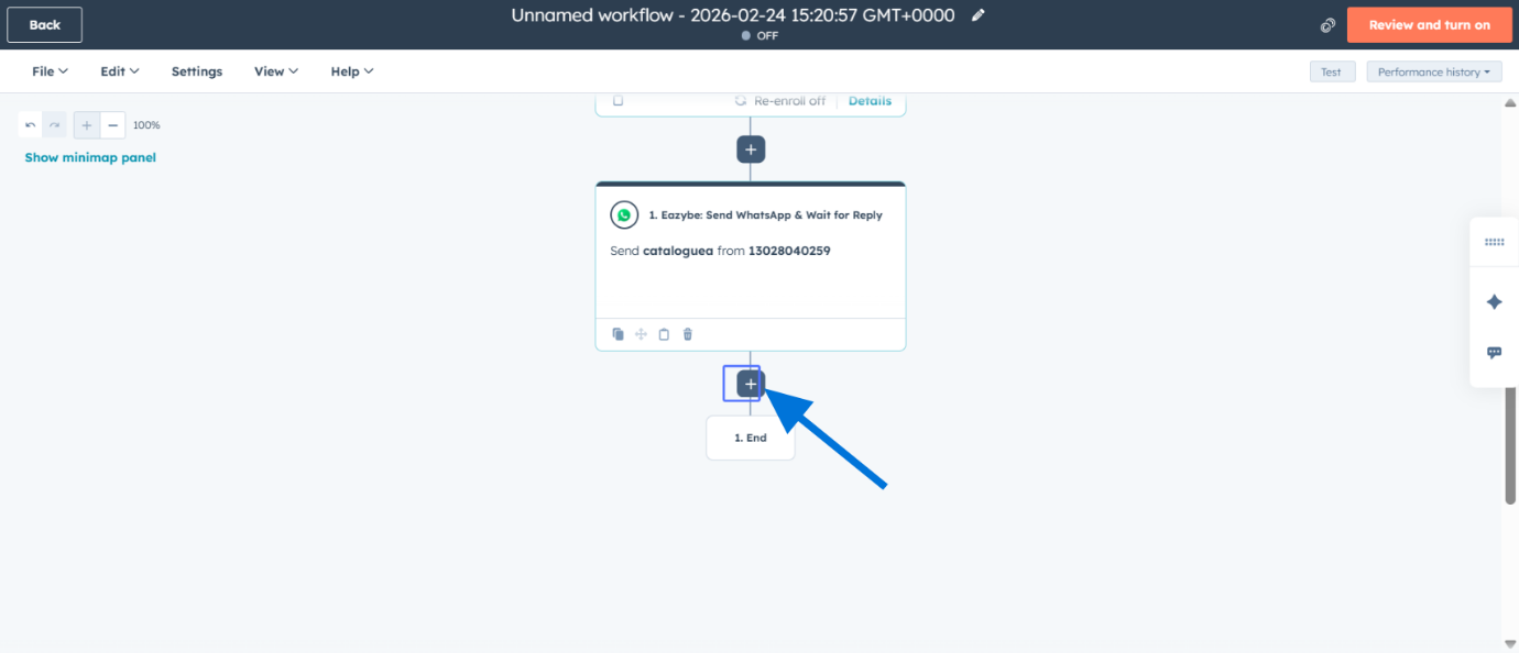 Cree una rama para cada opción de botón