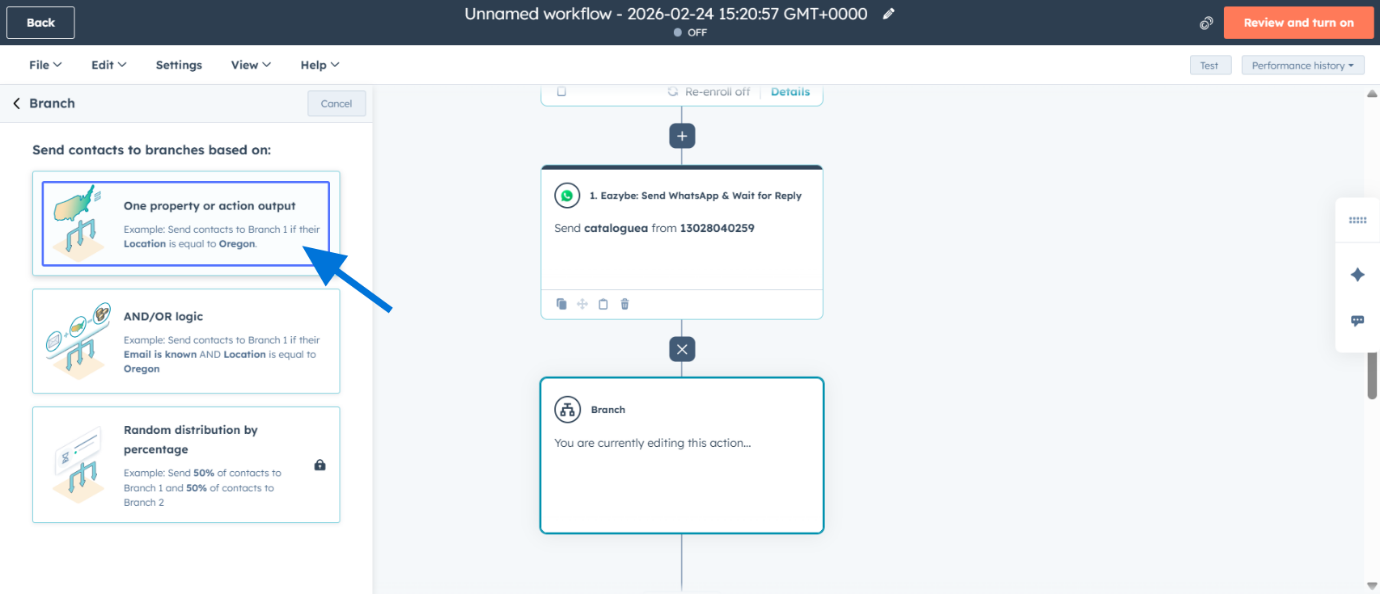 Agregue ramas adicionales
