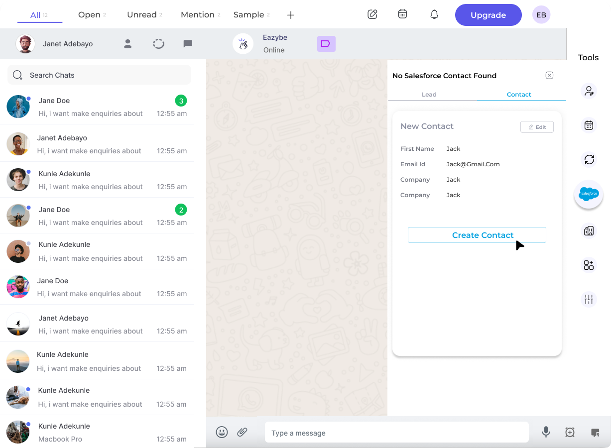 Contact Information Form