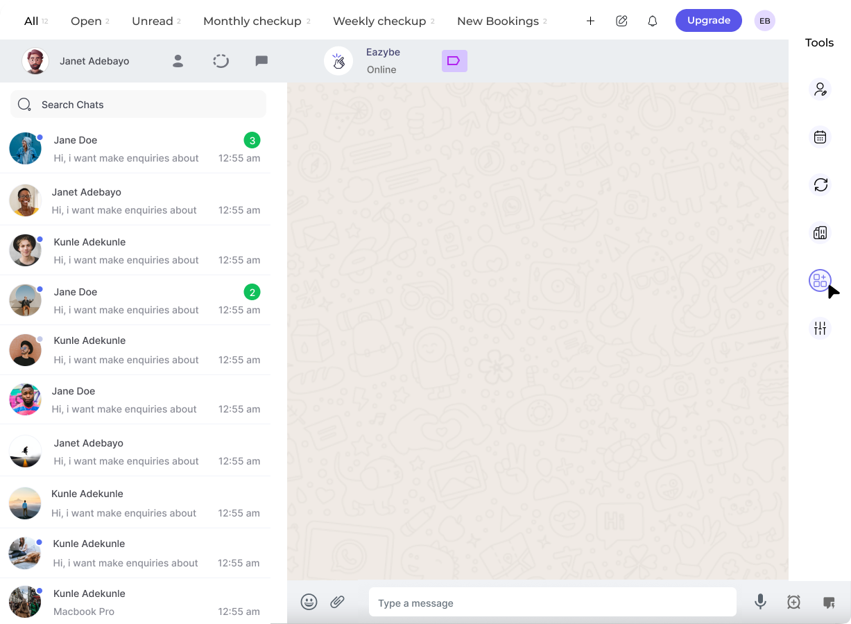 Eazybe Extension Panel