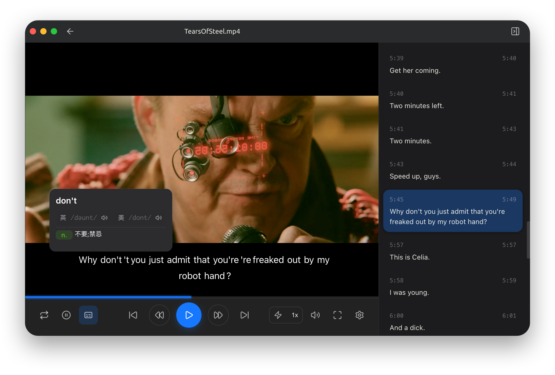 EchoPlayer 界面展示