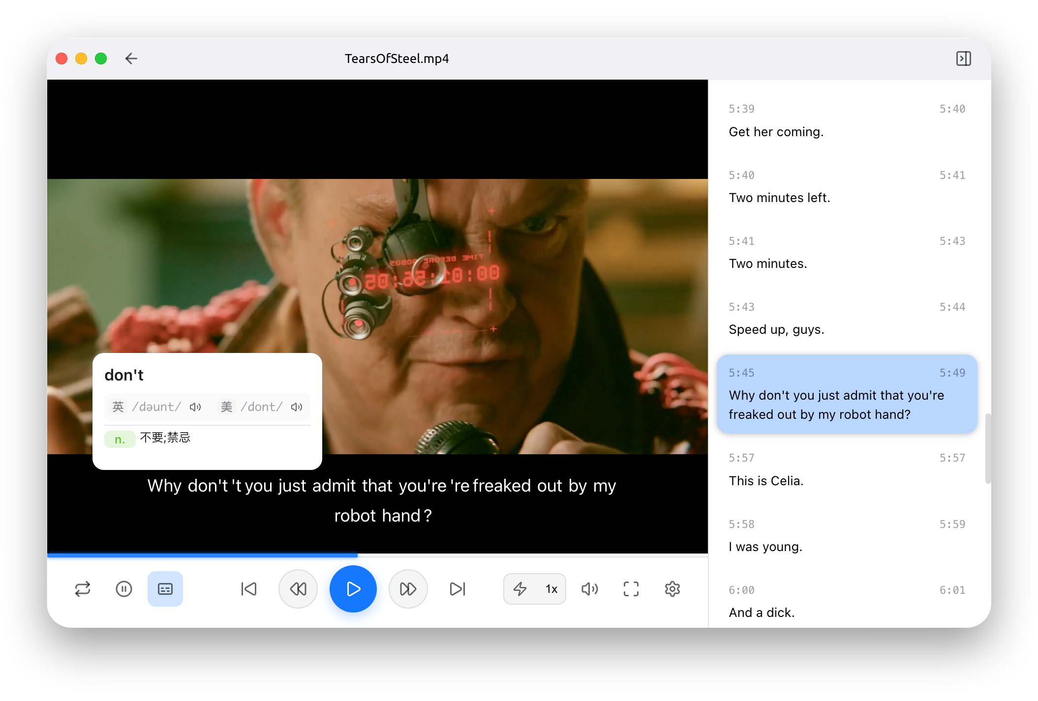 EchoPlayer 界面展示