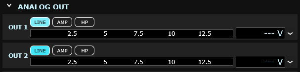 LINE Mode Control Panel