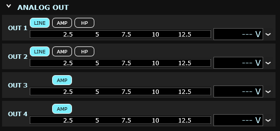ATS Control Panel Analog Output Overview