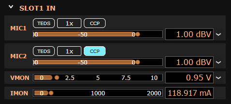 Input Tab