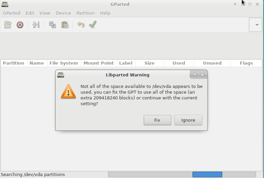 Resize Linux Disk/Partition