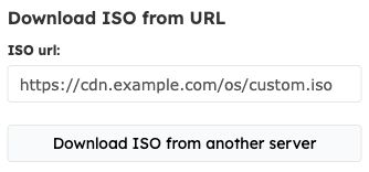 Download ISO from URL form with a documentation-only example address