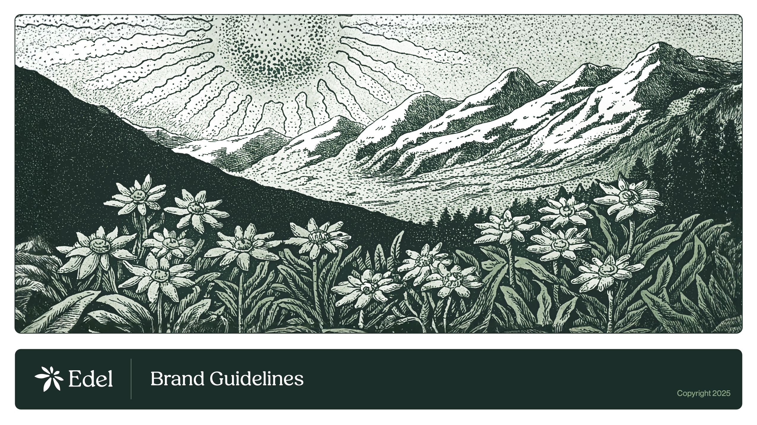 Edel Finance Brand Guidelines Title Page