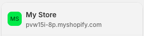 Store name example