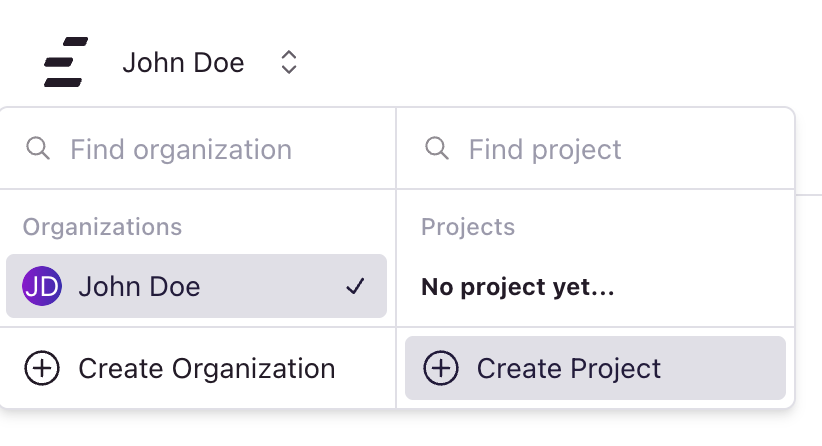 Edgee Organizations & Projects
