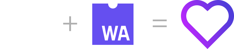 Rust and WebAssembly logo