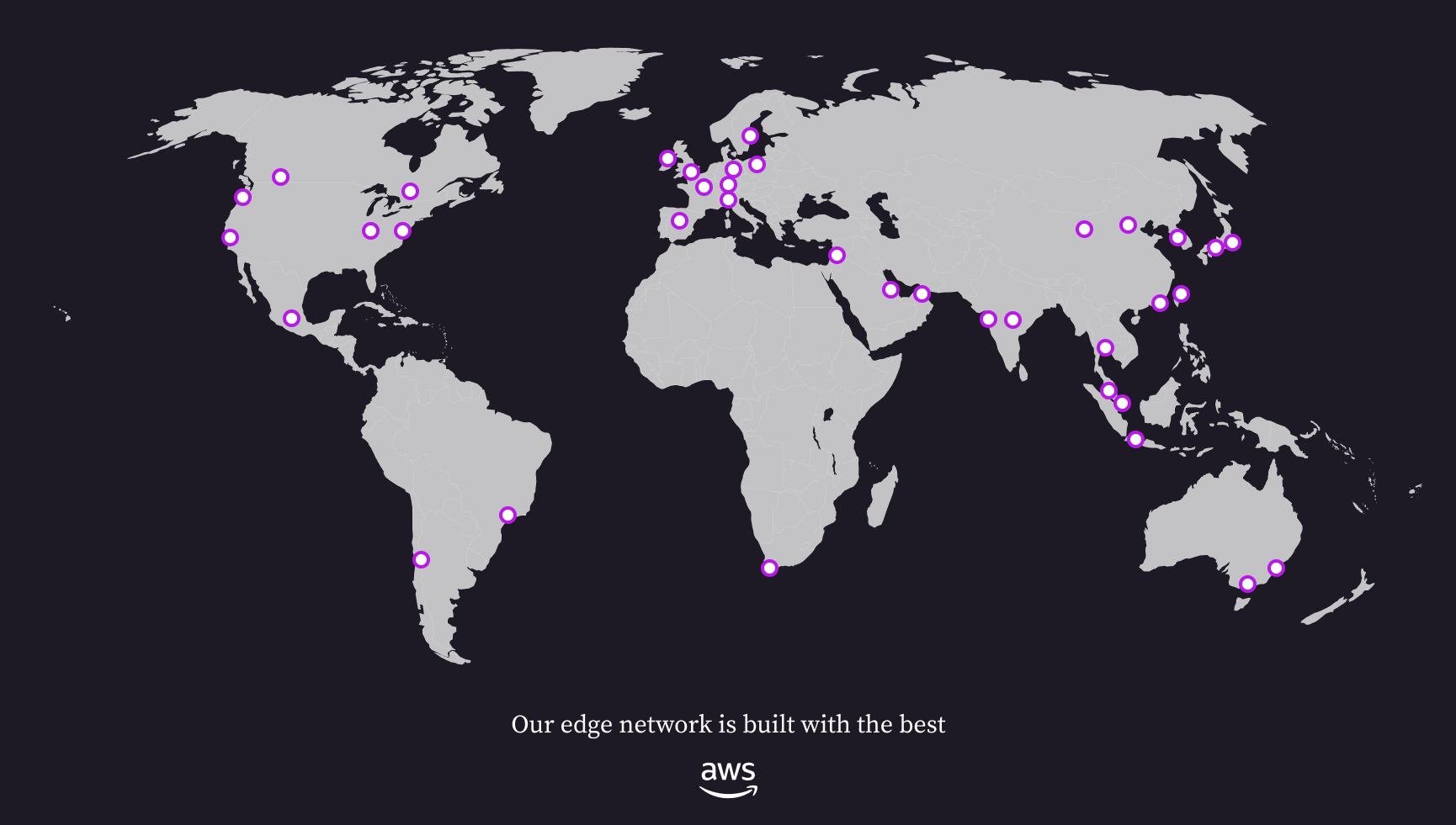 Edgee edge network map