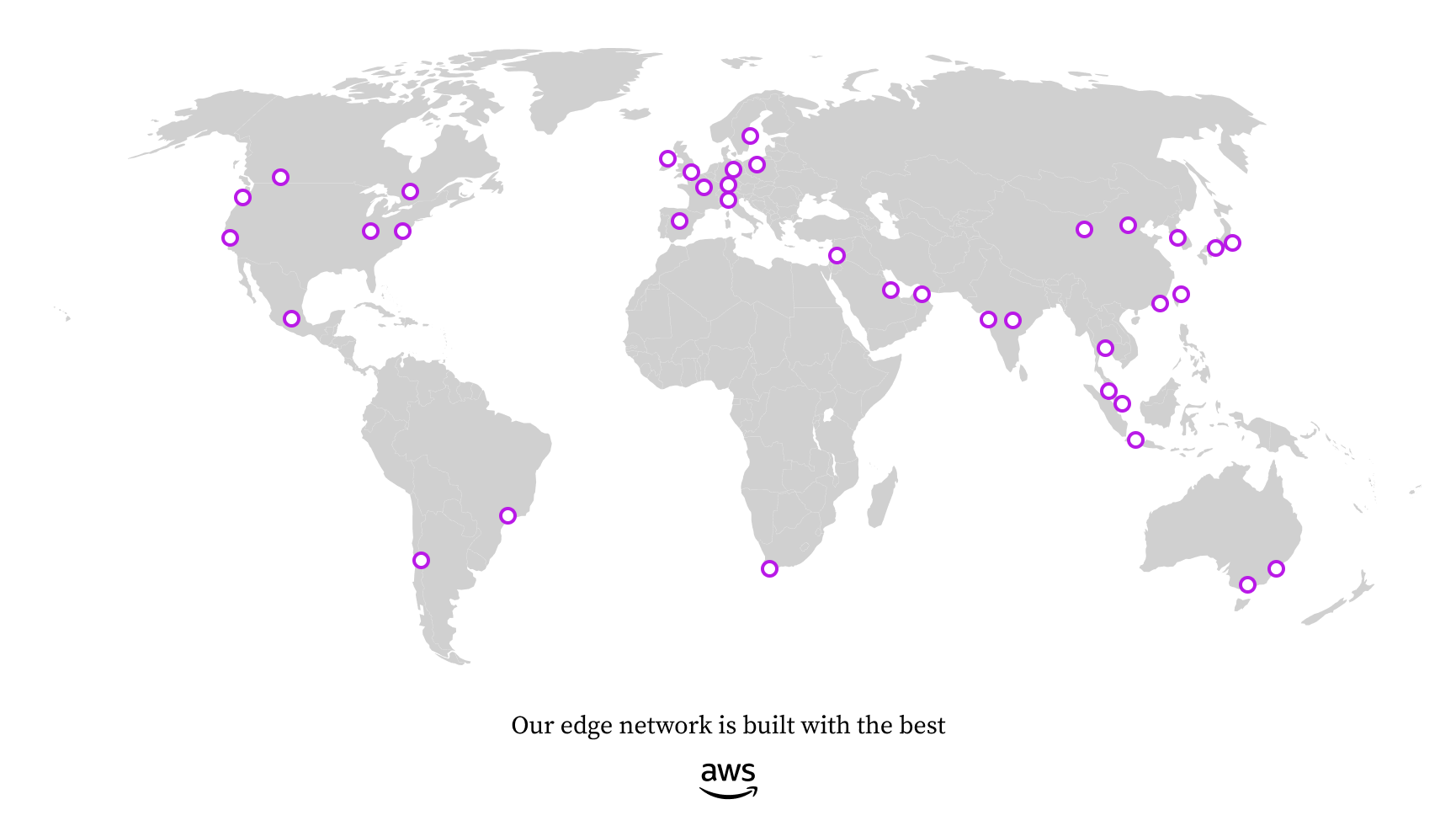 Edgee edge network map