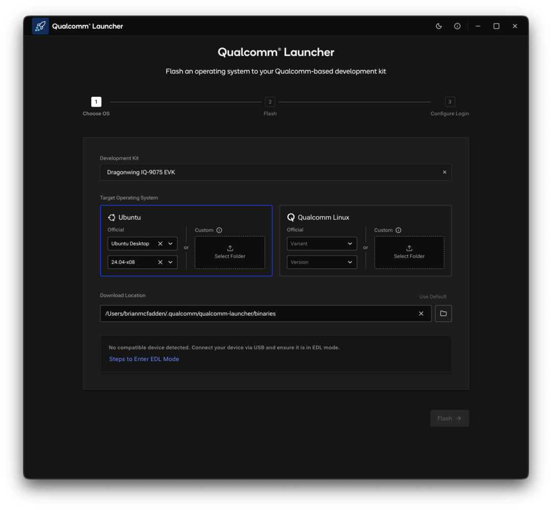 Qualcomm Dragonwing IQ-9075 Evaluation Kit - Edge Impulse Documentation