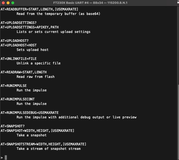 Ism Command Himax WiseEye2 Module and ISM Devboard - Edge Impulse Documentation
