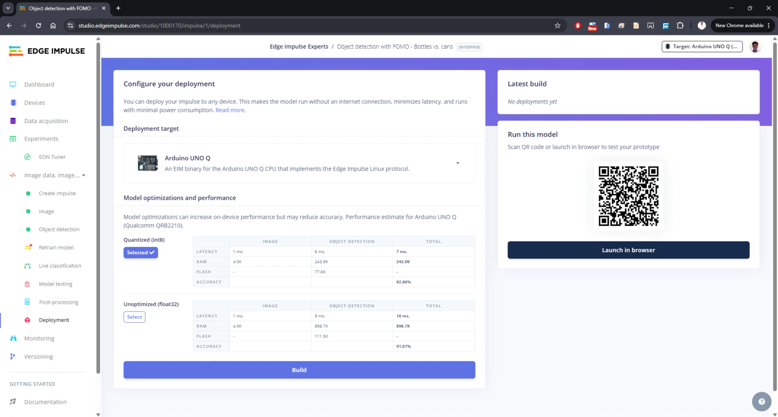 Deploy ML pipeline