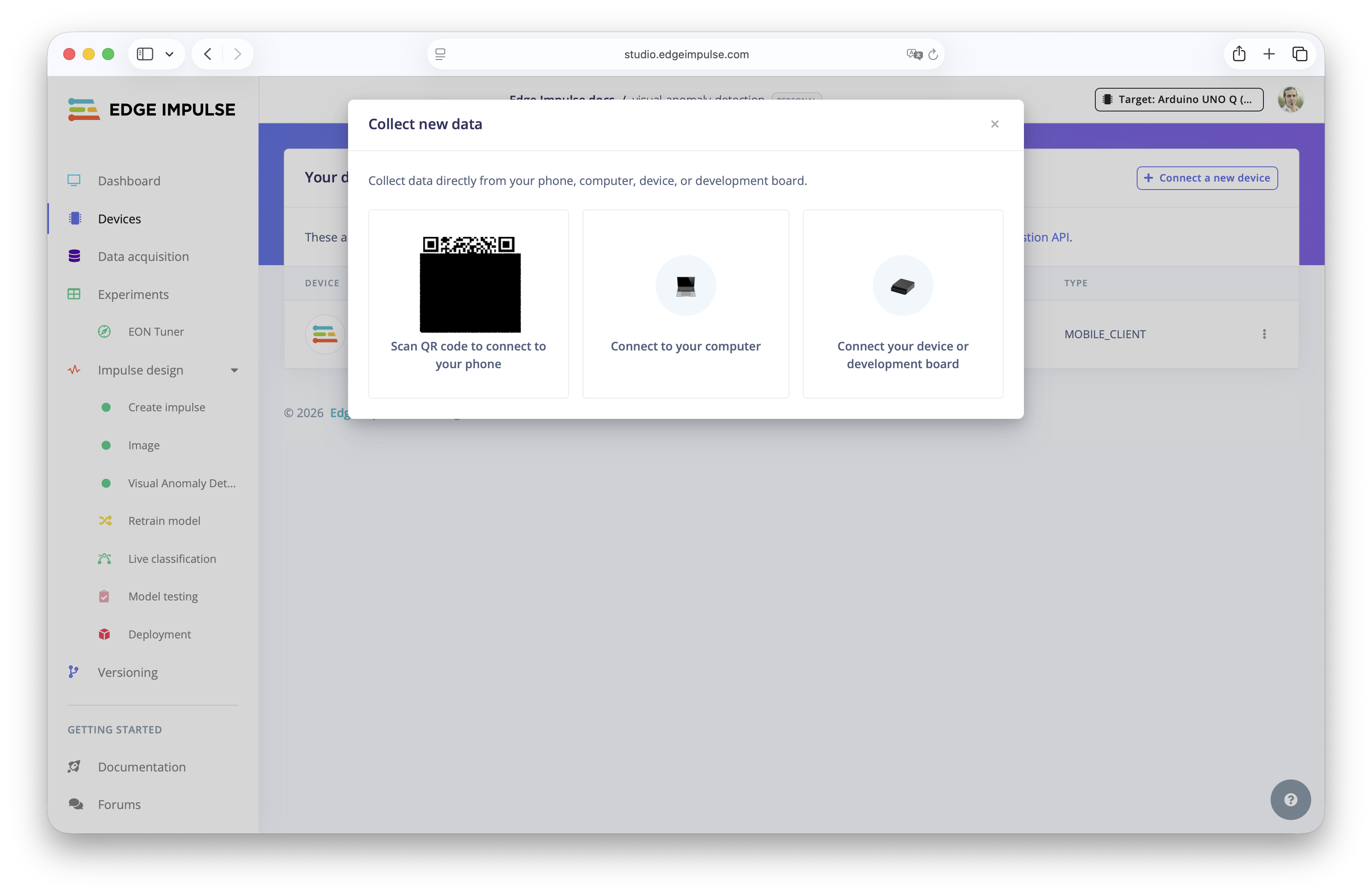 Visual anomaly detection - Edge Impulse Documentation