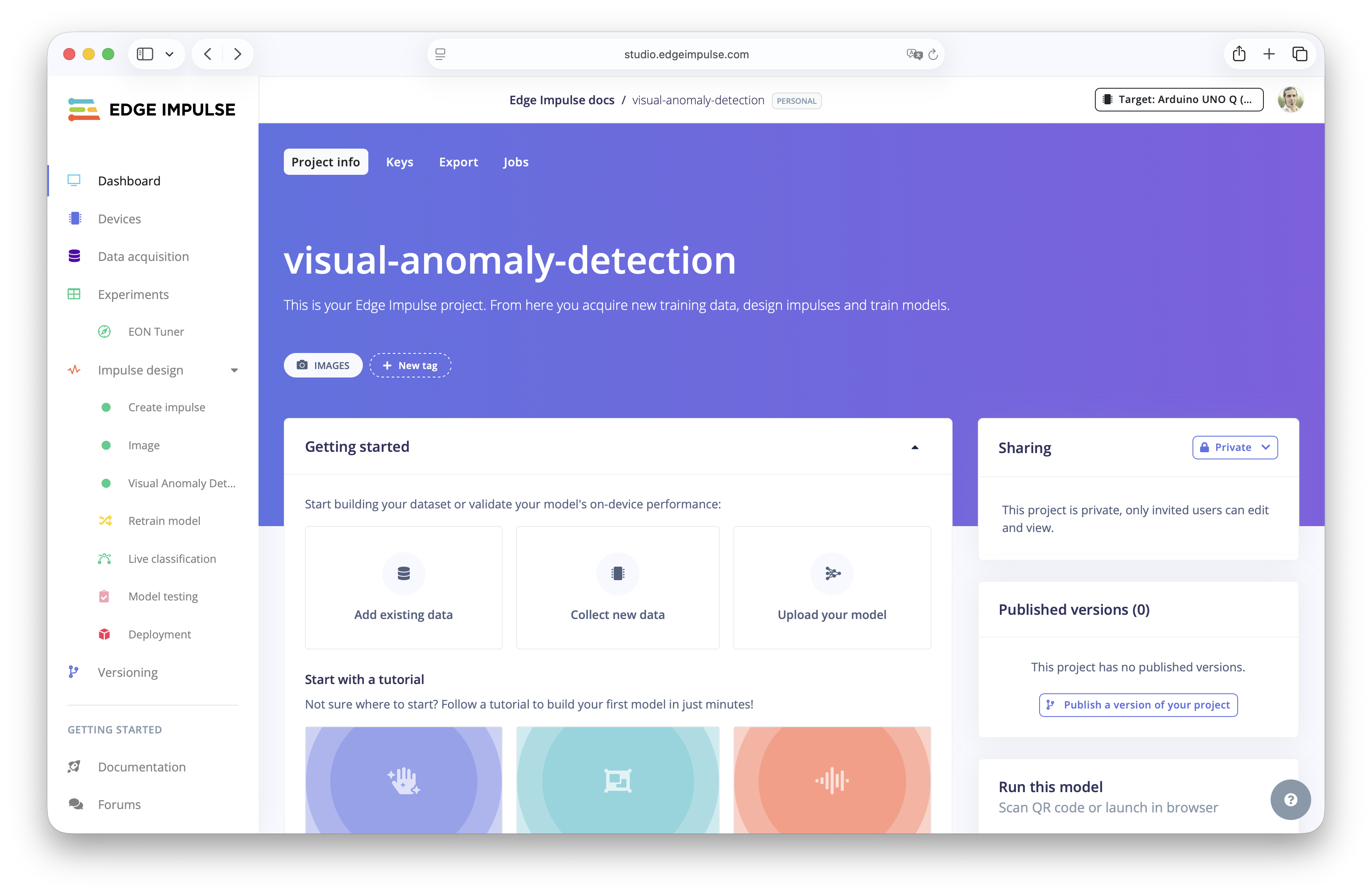 Visual anomaly detection - Edge Impulse Documentation