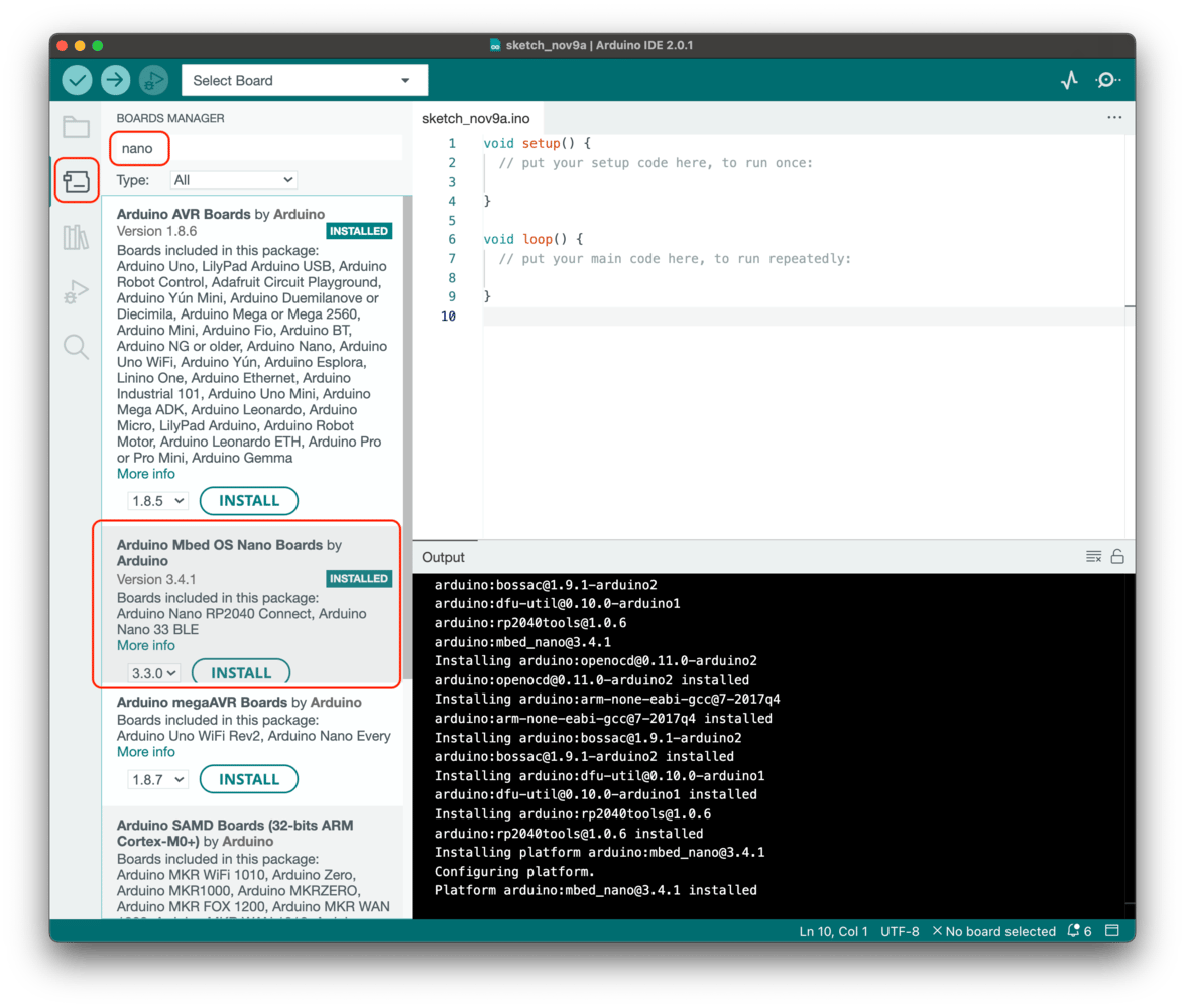 Run Arduino library (IDE 2.0) - Edge Impulse Documentation