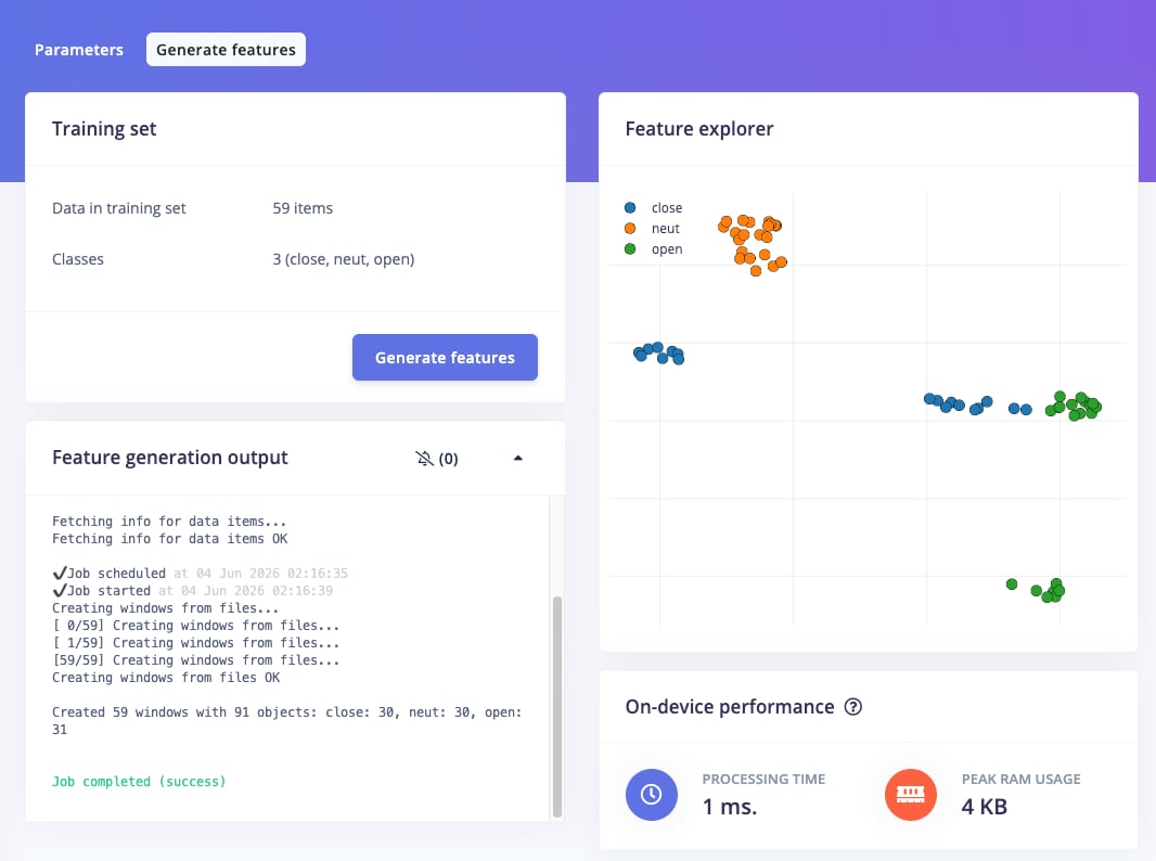 Generate features