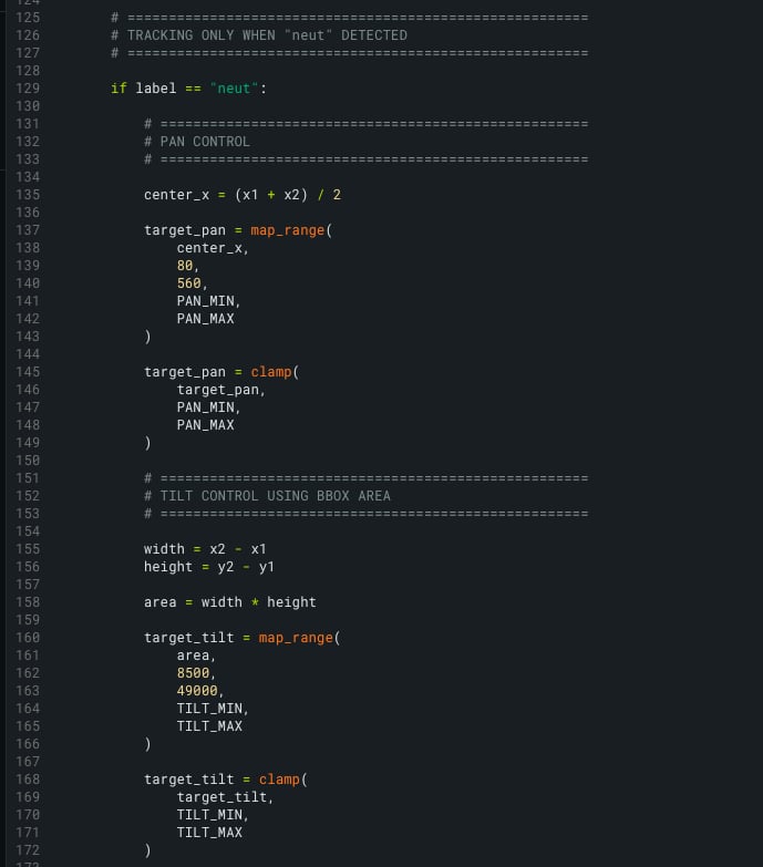 Python main code