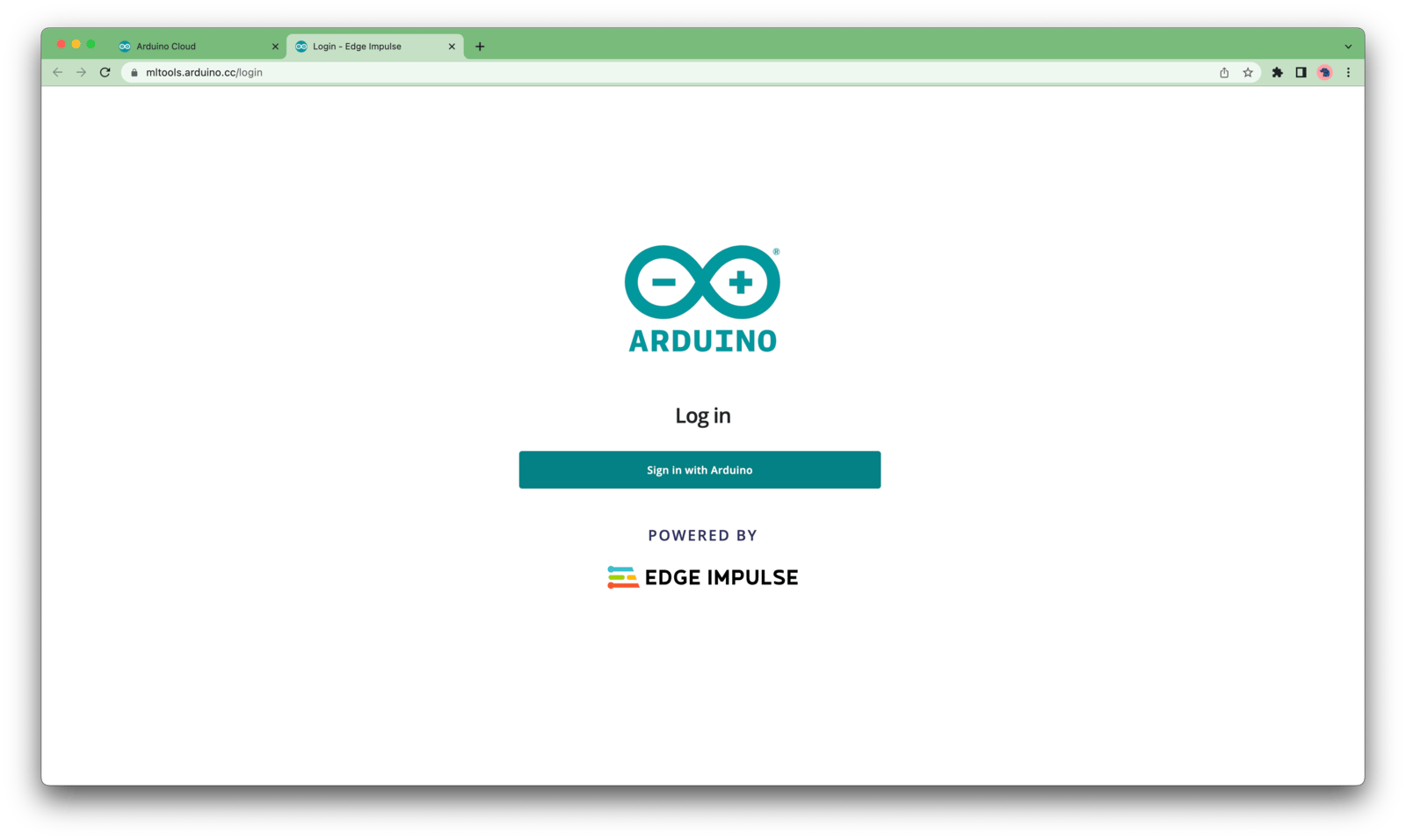 Arduino Machine Learning Tools - Edge Impulse Documentation