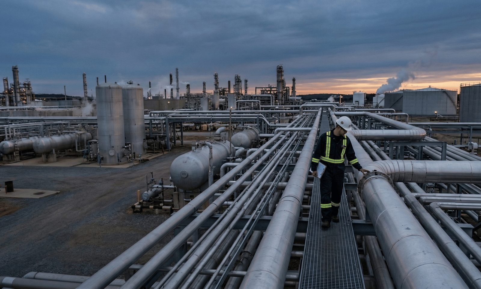 Human inspection in an industrial environment
