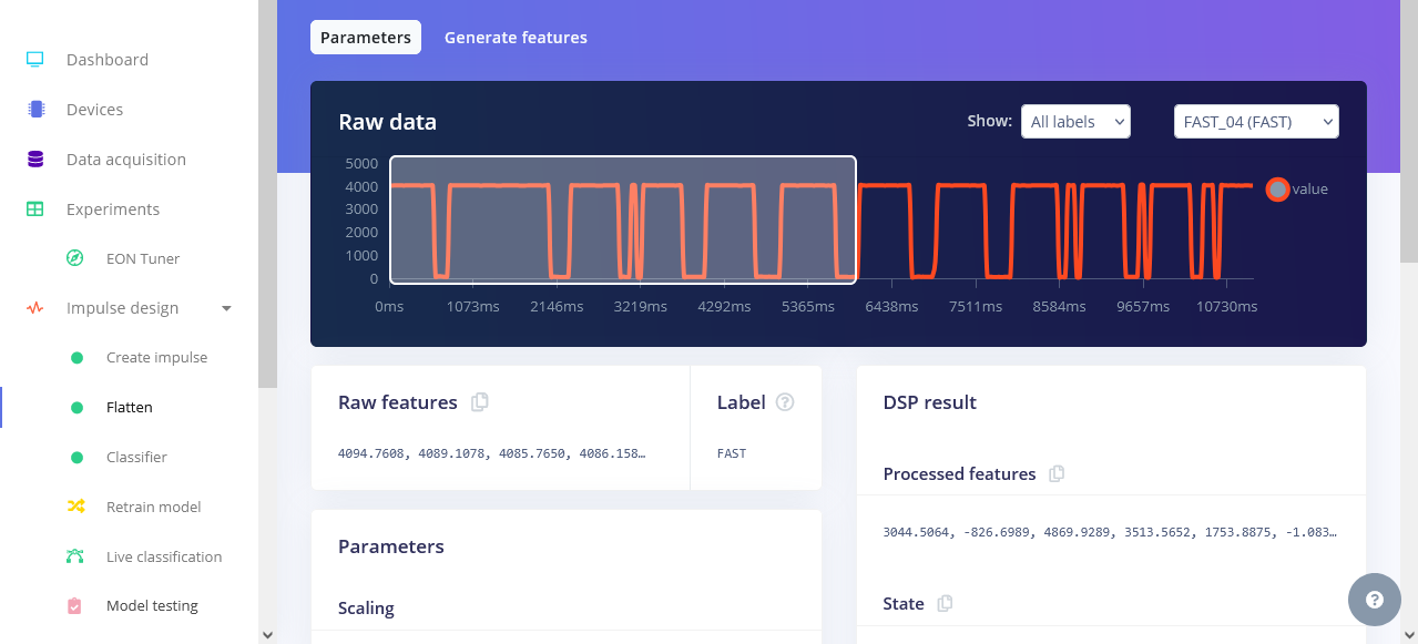 Experiment 1 - Define Parameters