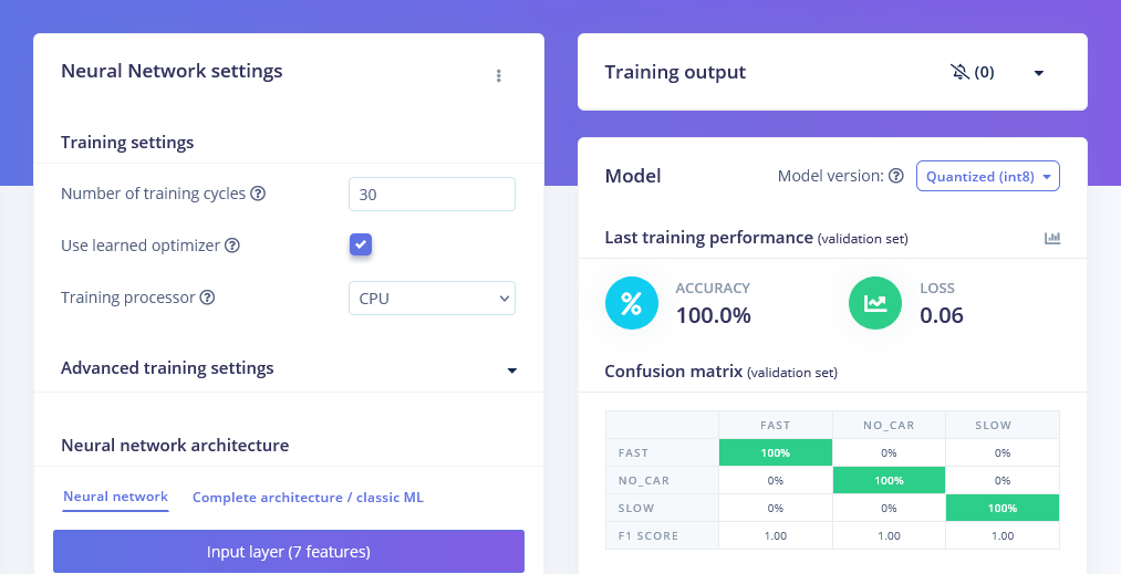 Experiment 1 - Training the Classifier