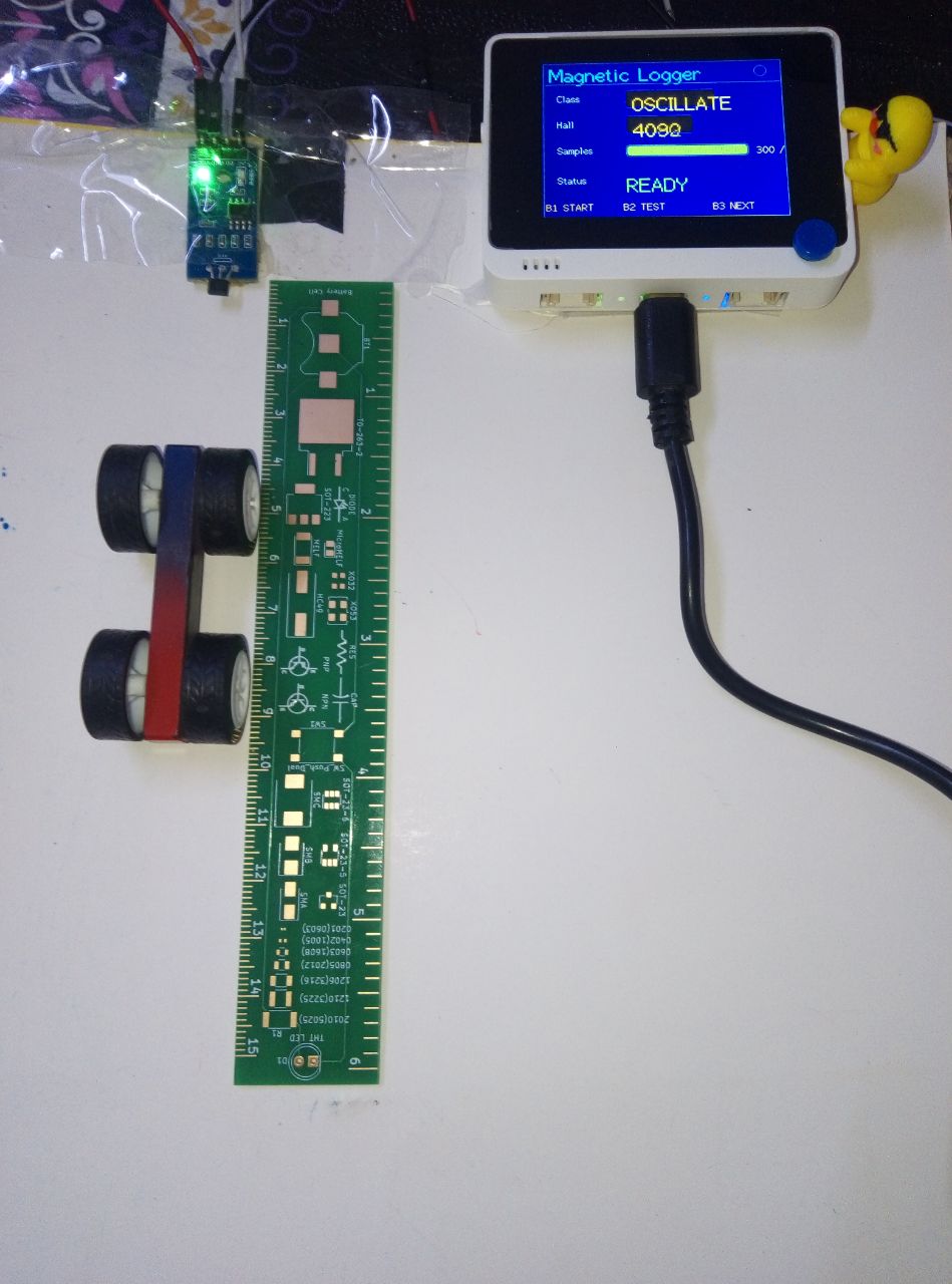 Experiment 2 - Data collection Oscillate