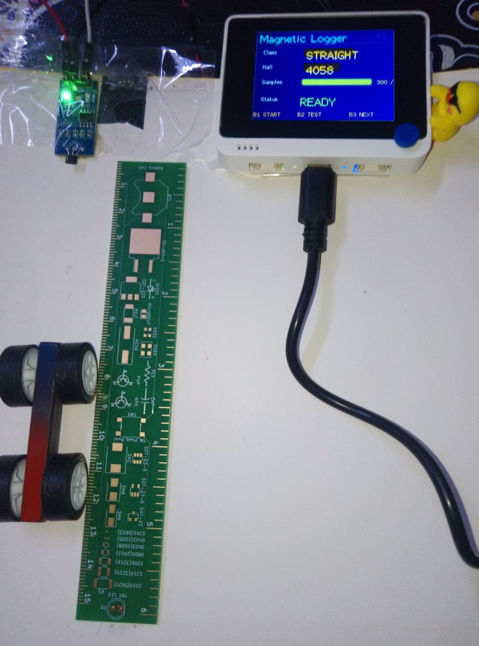 Experiment 2 - Data collection Straight