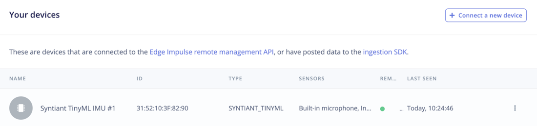Arduino Nicla Voice - Edge Impulse Documentation