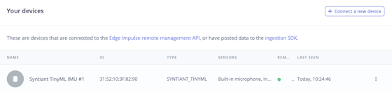 Arduino Nicla Voice - Edge Impulse Documentation