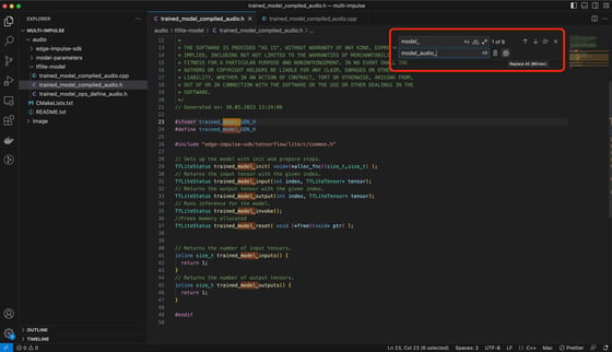 Run multiple impulses (C++) - Edge Impulse Documentation