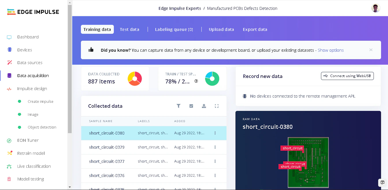 PCB Defect Detection with Computer Vision - Raspberry Pi - Edge Impulse ...