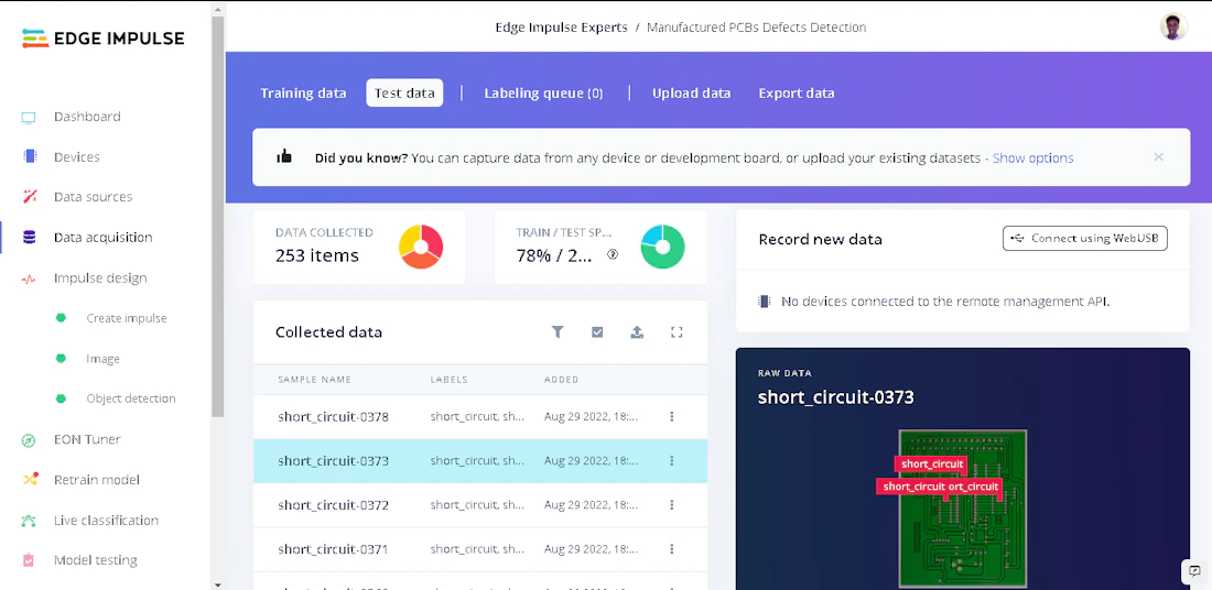 PCB Defect Detection with Computer Vision - Raspberry Pi - Edge Impulse ...