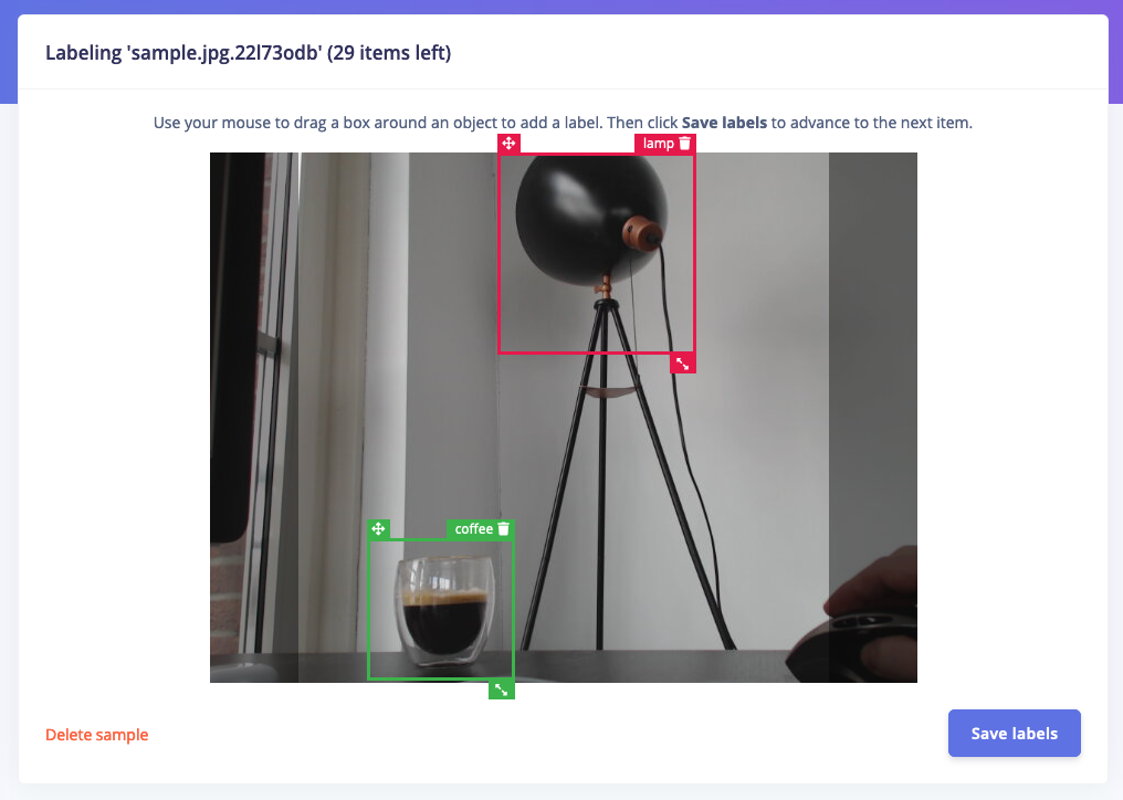 Object detection with bounding boxes - Edge Impulse Documentation