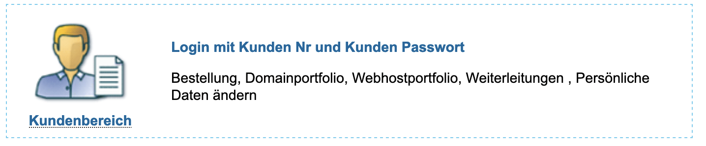Anmeldung im EDIS-Kundenbereich